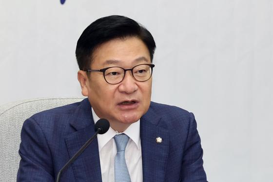 정점식, PK 호우 피해에 "특별재난지역 지정하고 행정력 집중해달라"