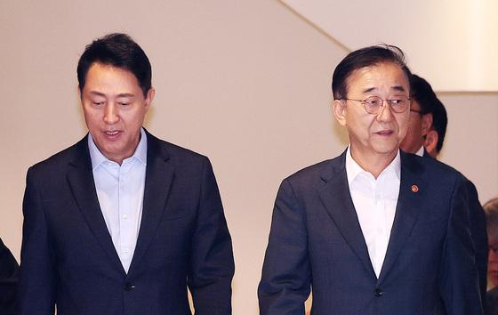 용산공원은 평행선인데…김윤덕·오세훈 '주택공급 빅딜' 나올까