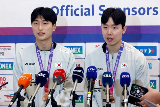 집중 견제 받는 남복 '세계 1위' 서승재-김원호 "잘하는 플레이 해야"