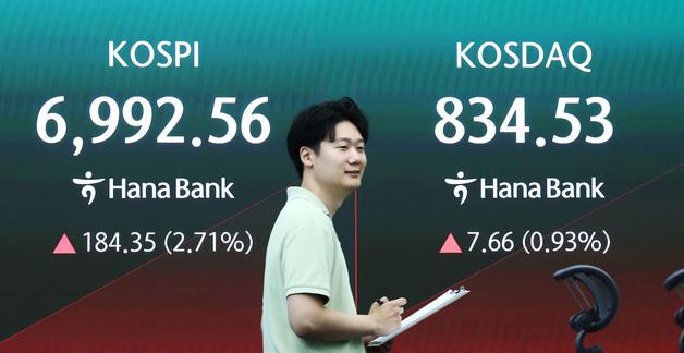 상승 출발한 코스피·코스닥