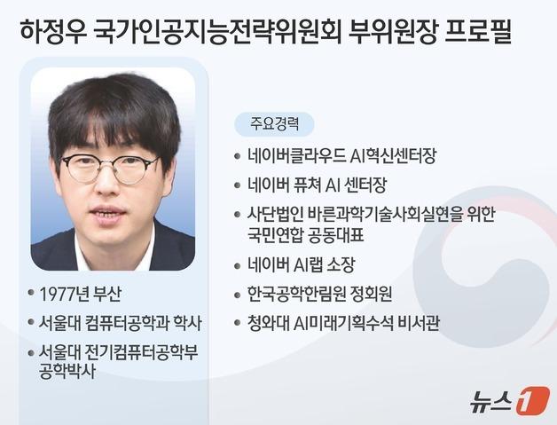 [그래픽] 하정우 국가인공지능전략위원회 부위원장 프로필