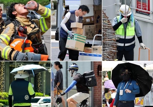 [뉴스1 PICK]입추 앞두고 더 뜨거워진 대한민국... 폭염중대경보 확대