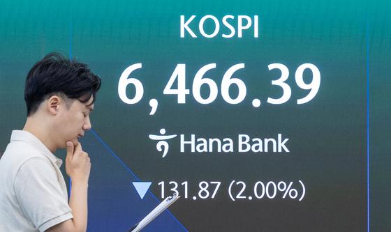 하락 출발하는 코스피