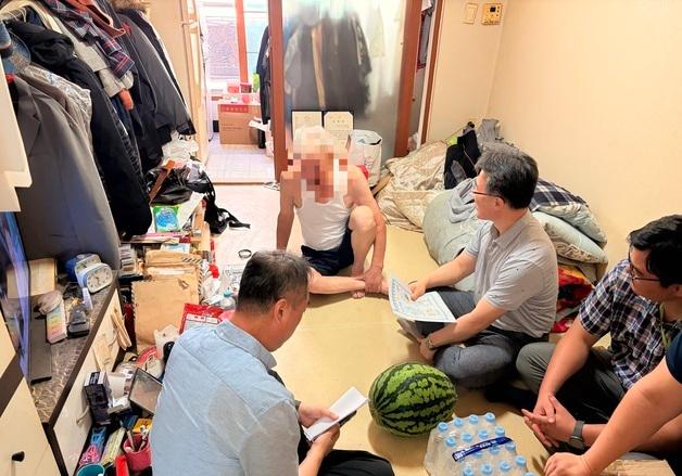 LH 대전충남본부, 노후 다가구 임대주택 폭염 대응 긴급 안전점검
