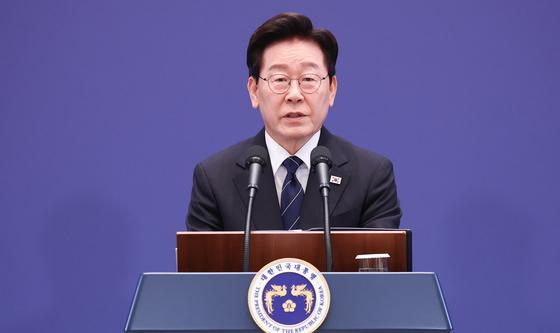 이재명 대통령, 현안 기자회견