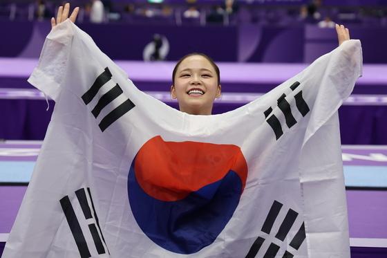 [뉴스1 PICK] '도마 퀸' 여서정, 8년 만에 아시아 정상 날아올랐다