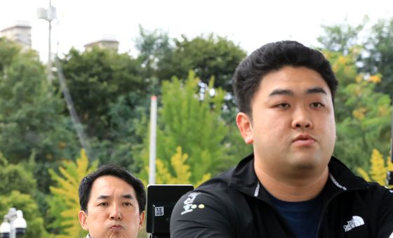 박민식 보훈처장 '하재헌 선수와 함께'