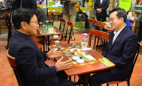 '김포 서울 편입' 놓고 대화