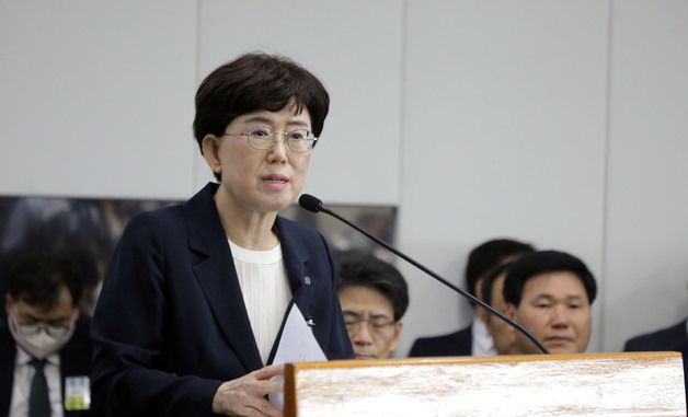 [국감] 답변하는 최연혜 한국가스공사 사장