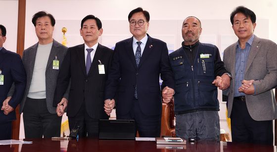 노사 중재 면담 나선 우원식 국회의장