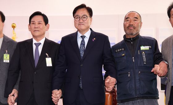 노사 중재 면담 나선 우원식 국회의장