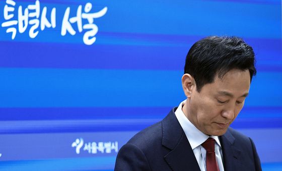 착잡한 오세훈 시장