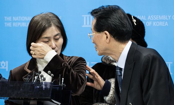 백골단 피해자 누나의 눈물