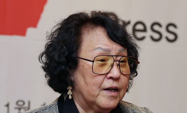 아들 에드워드 리 셰프 관련 질문에 답하는 이순자씨