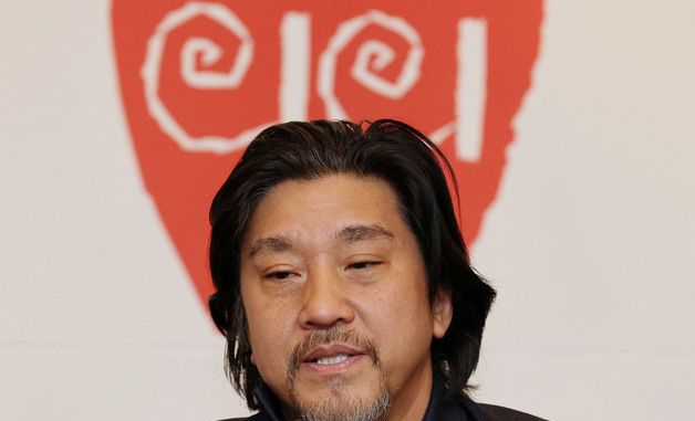 언론간담회 갖는 한국이미지 징검다리상 수상자 에드워드 리