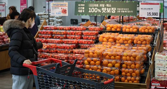설 앞두고 과일·채소 값 급등, 휘발윳값 까지 물가 비상