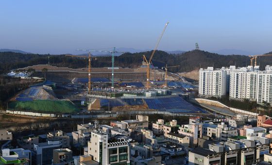 활기찾은 공사현장