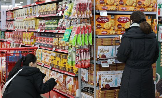 'K과자·음료 인기 열풍'