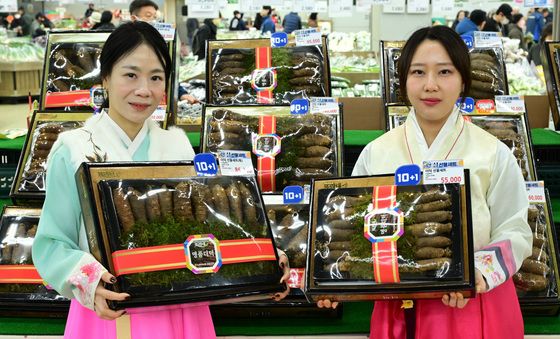 농협유통,  더덕 선물 세트 추천