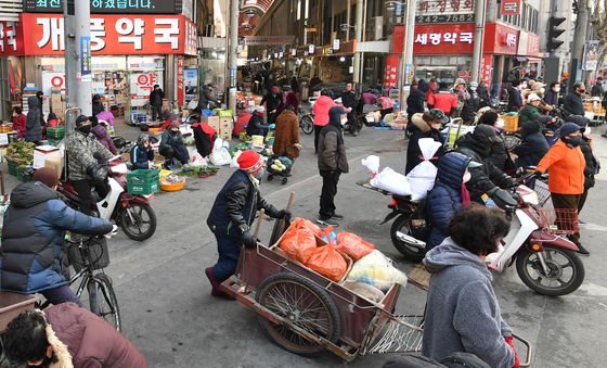 성큼 다가온 설 대목시장