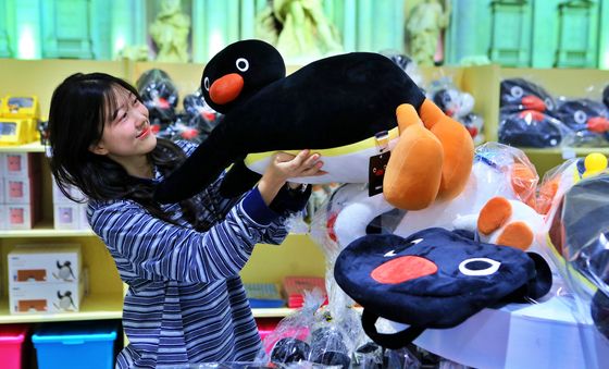 롯데백화점 잠실점 '핑구' 팝업스토어 오픈