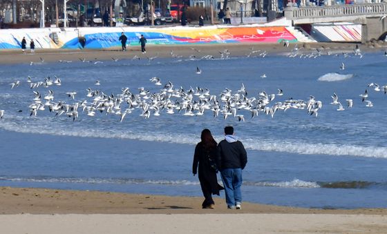설 연휴 즐기는 시민들