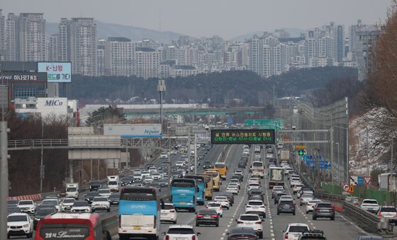 설 연휴 마지막 날 귀경길 정체