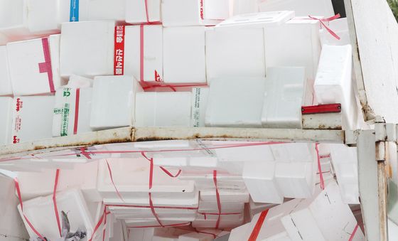 추석 연휴가 남긴 명절 재활용 쓰레기