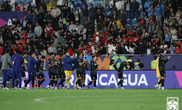 대한민국 U-20 대표팀, 월드컵 3연속 4강 실패… 모로코와 16강 1대2 패