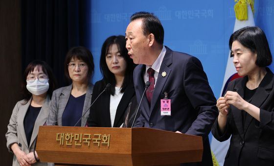 진종오 사과 촉구하는 태고종 신도회