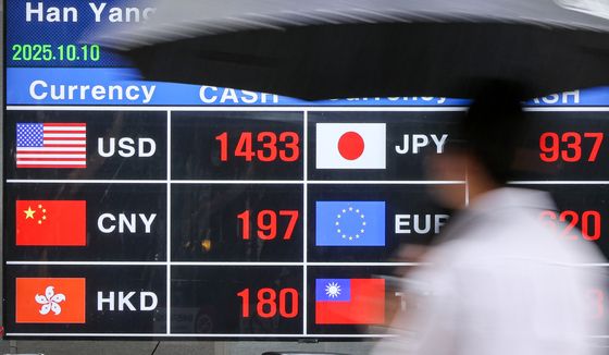 추석 연휴 마치고 원달러환율  상승