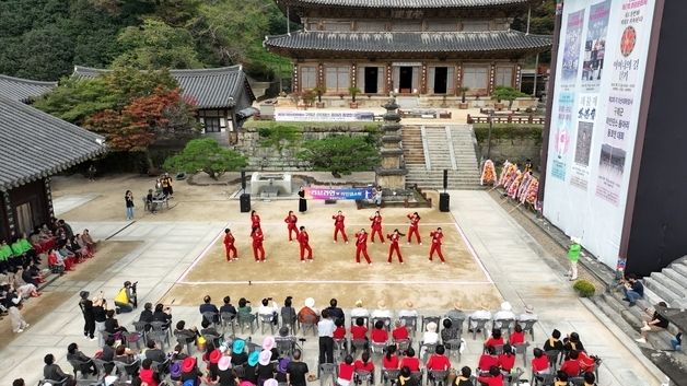 제2회 화엄사 라인댄스 대회, 구례 9개팀 기량 뽐내
