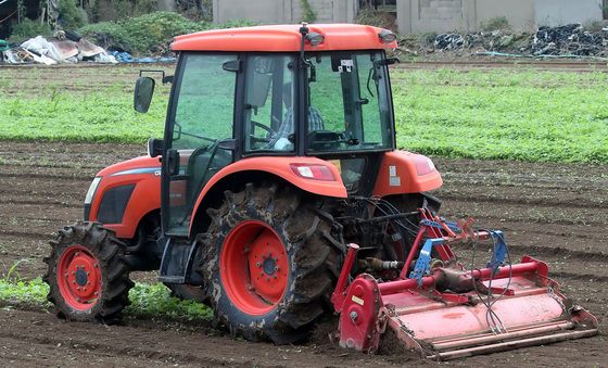 양파 농사 준비하는 농부