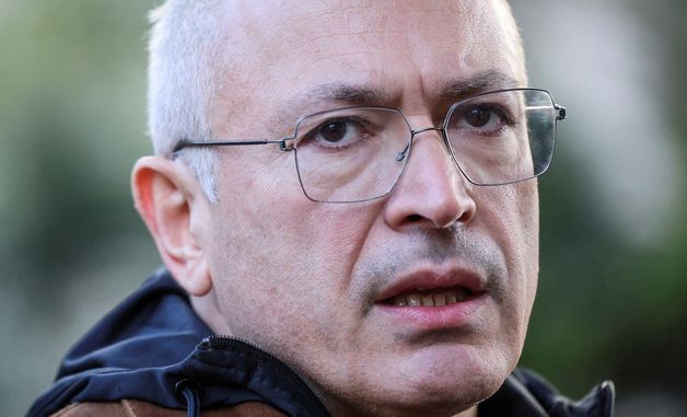 [포토] 反우크라전 집회 참석한 호도르콥스키