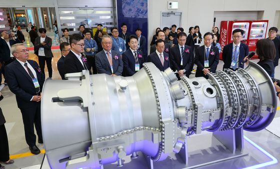 '수소터빈 어떻게 생겼나'