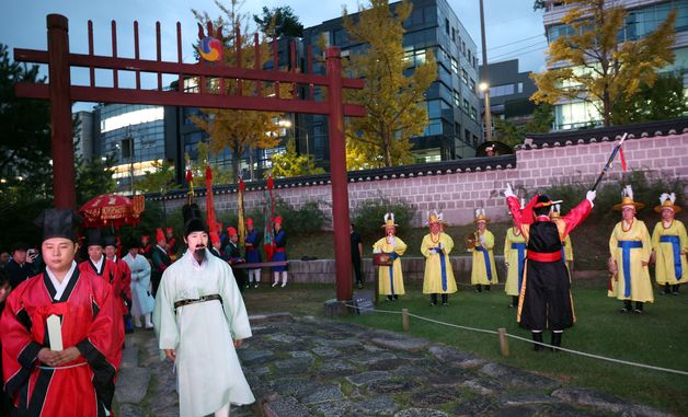 조선왕릉축전 앞두고 능행 시연 공개