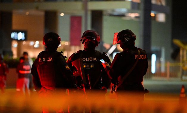 [포토] 에콰도르 차량 폭탄 테러 현장