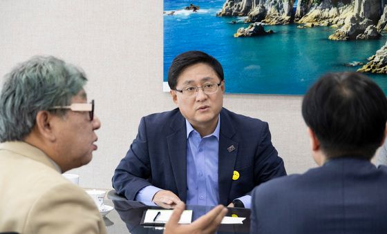 김성환 장관, 글로벌녹색성장기구 사무총장 면담