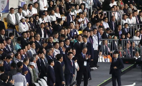 전국체전 개회식 참석한 이재명 대통령