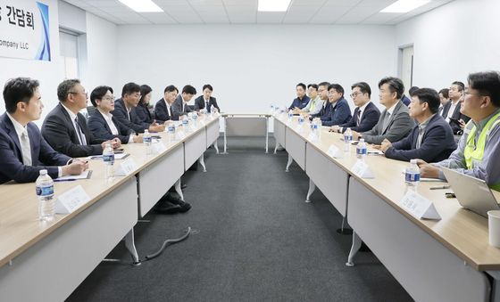 김정관 장관, 미국 조지아주 LG에너지솔루션 배터리 공장 건설 현장방문