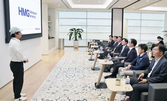 김정관 장관, 현대자동차 미국 조지아주 공장 현장방문