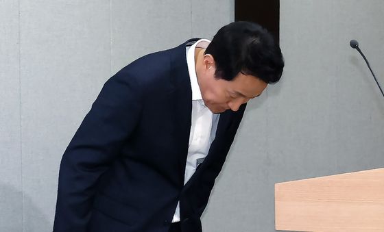 발표 마친 오세훈 서울시장