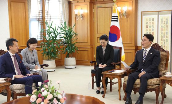 다렌 탕 세계지식재산기구 사무총장 만난 김민석 총리