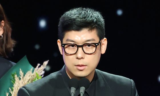 수상 소감 말하는 박상현 대표