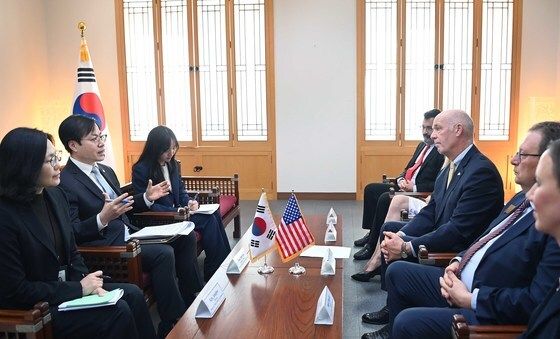 통상교섭본부장, 美 몬태나주 주지사 면담