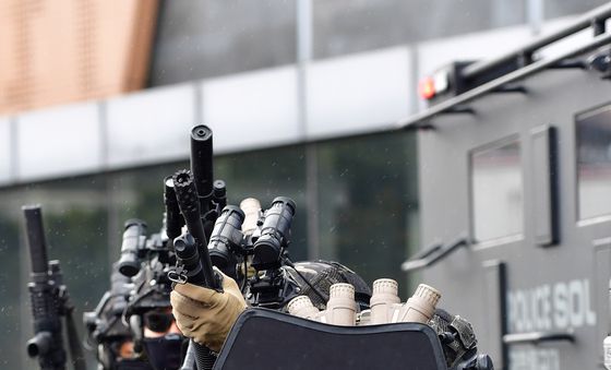 경북청특공대 APEC 정상회의장 대테러 훈련