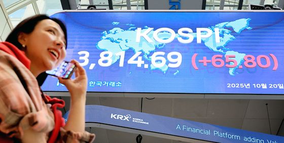 3800 돌파 최고가 갱신 마감한 코스피