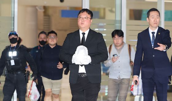 고국으로 송환되는 캄보디아 피해 대학생 유해