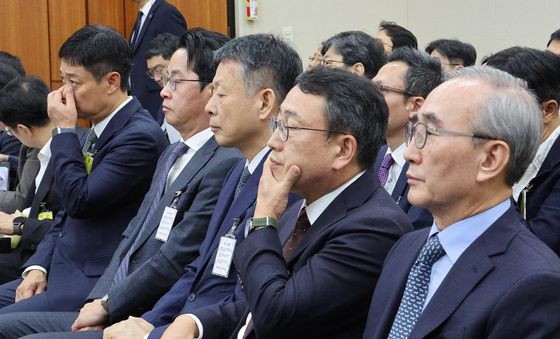 [국감]통신3사 CEO, 해킹 관련 국감 증인 출석