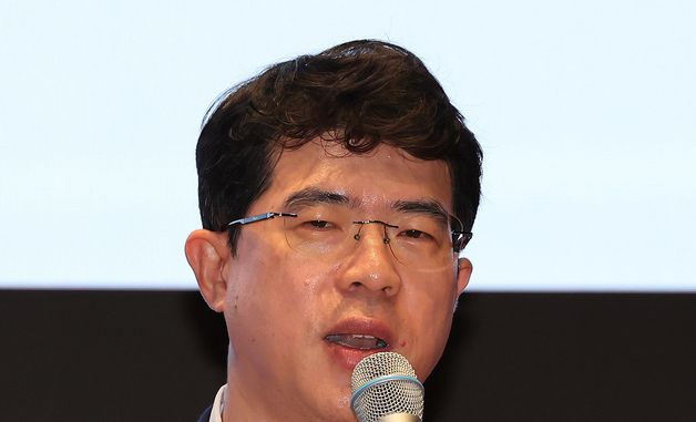 뉴스1 투자포럼 기조연설하는 김민국 VIP자산운용 대표